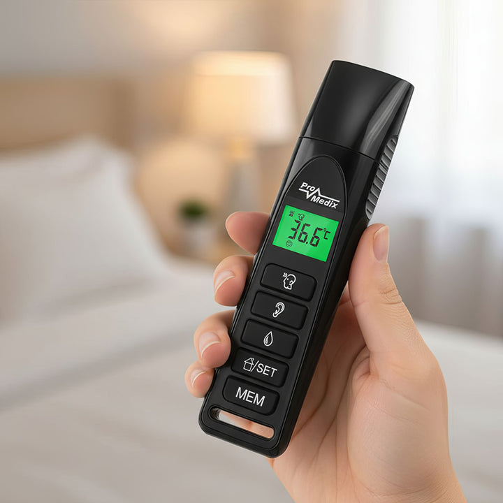 Termometr bezdotykowy medyczny lekarski na podczerwień Promedix PR-638