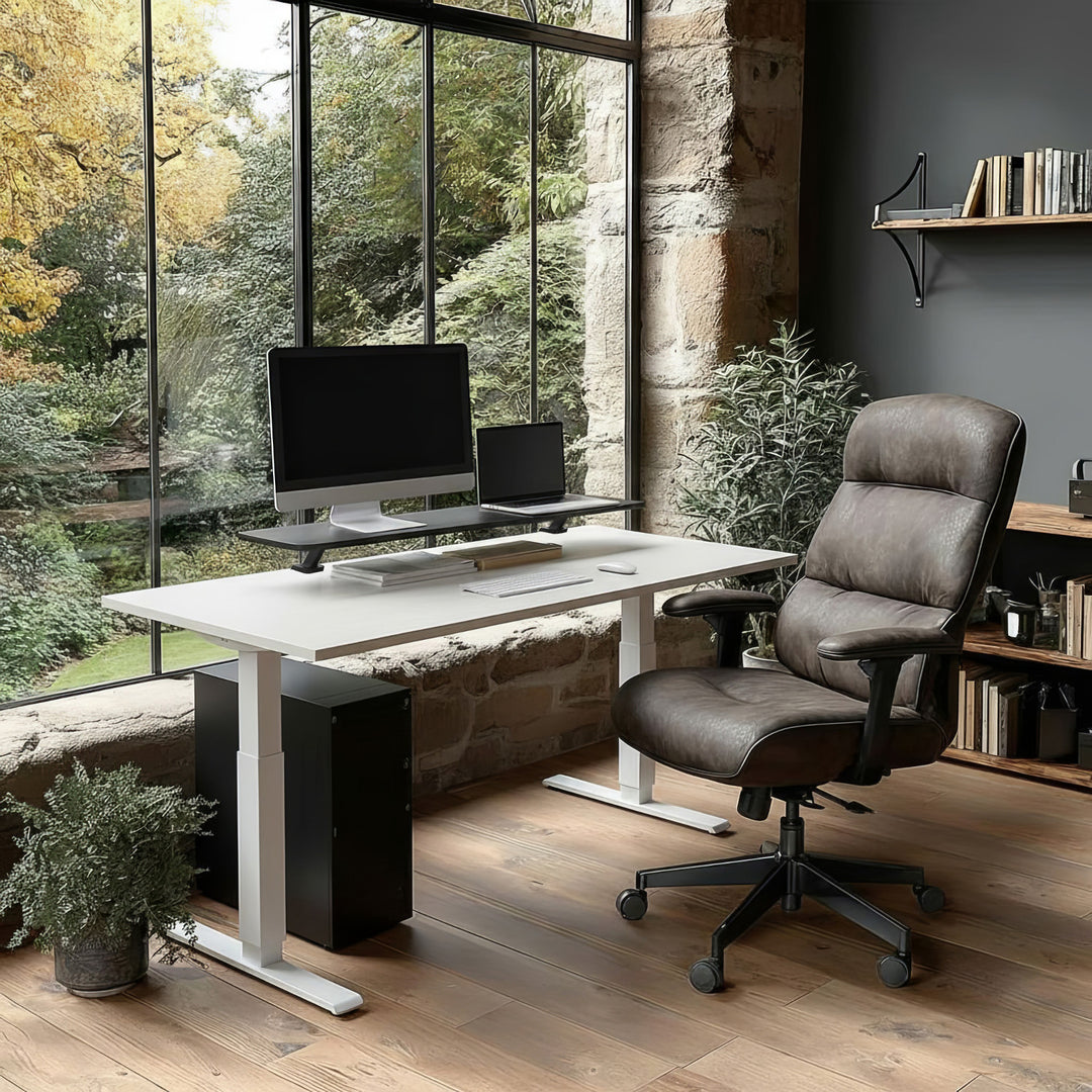 Półka do blatu na monitor Ergo Office, przykręcana, 13"~32", max 20kg, ER-409