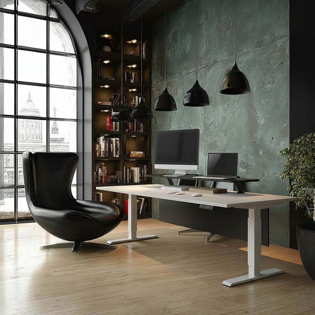 Półka do blatu na monitor Ergo Office, przykręcana, 13"~32", max 20kg, ER-409