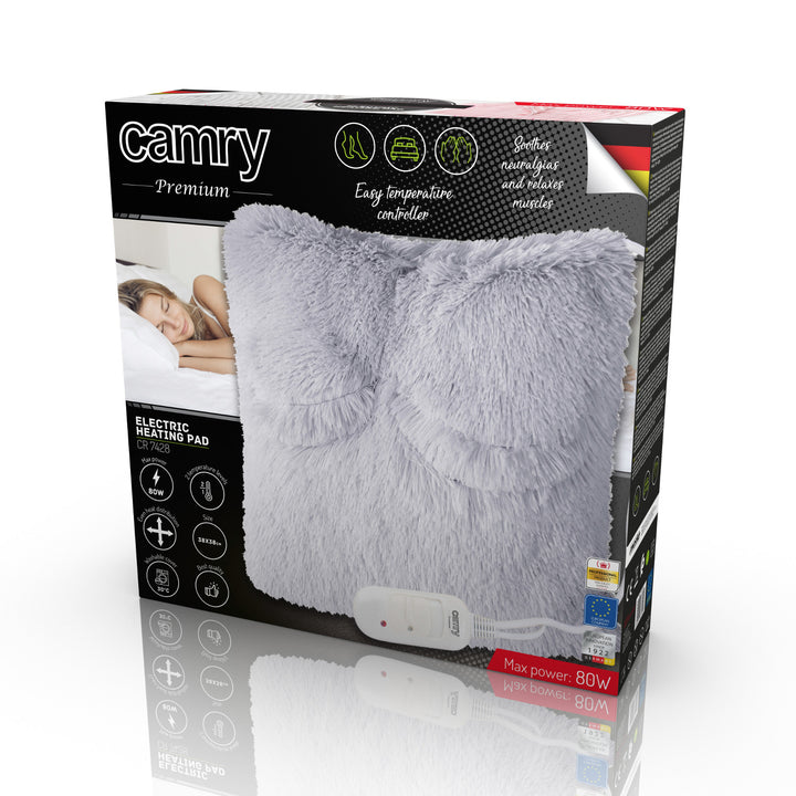 Poduszka elektryczna Camry, rozgrzewająca, 80W, 38 cm, CR 7428