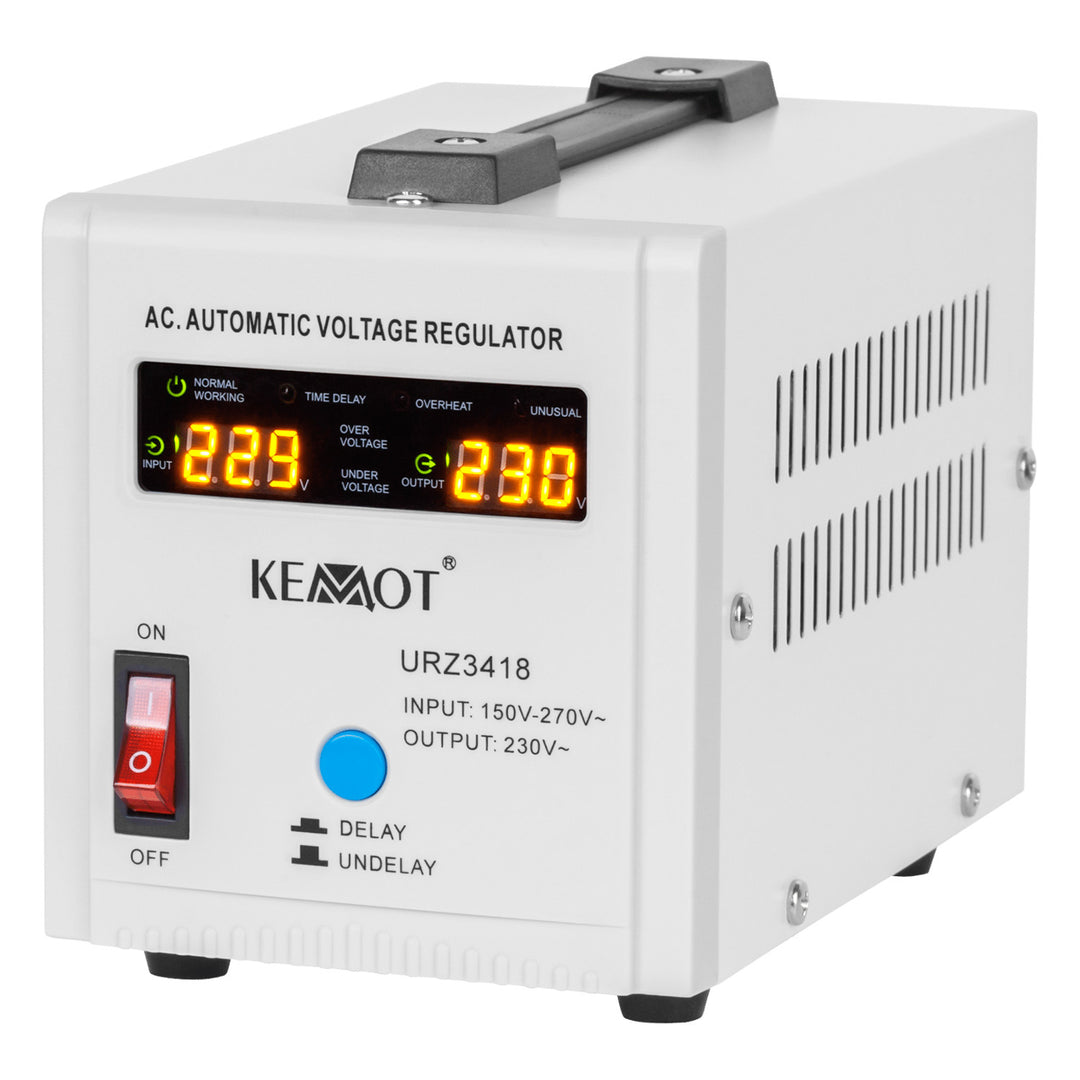 Automatyczny stabilizator napięcia z wyświetlaczem LED KEMOT SER-500