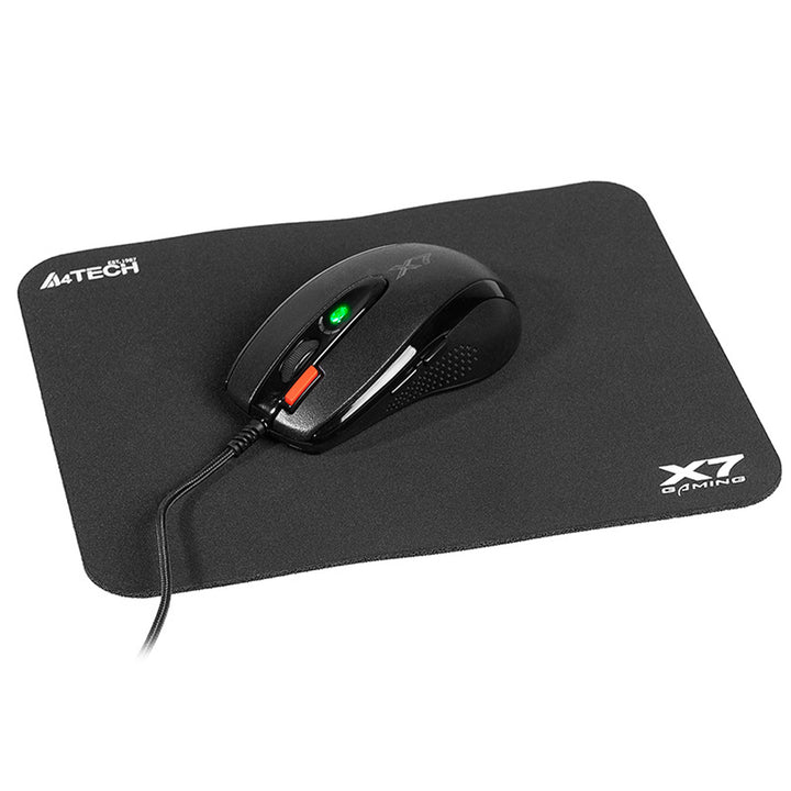 Zestaw mysz + podkładka A4Tech, 7 przycisków, optyczny sensor, USB, X-Game X-7120