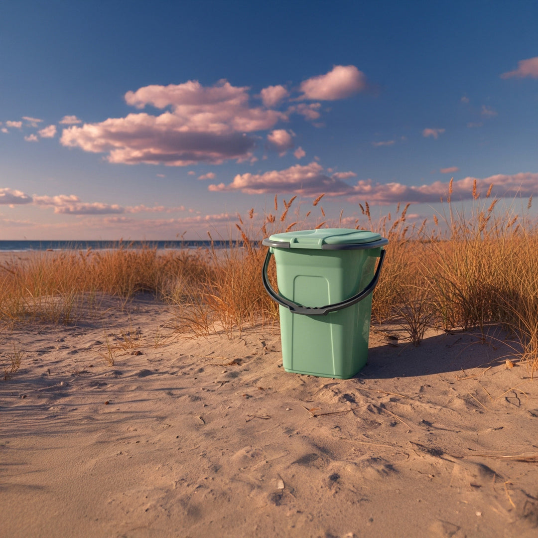 Toaleta turystyczna GreenBlue GB320GG zielono-szara