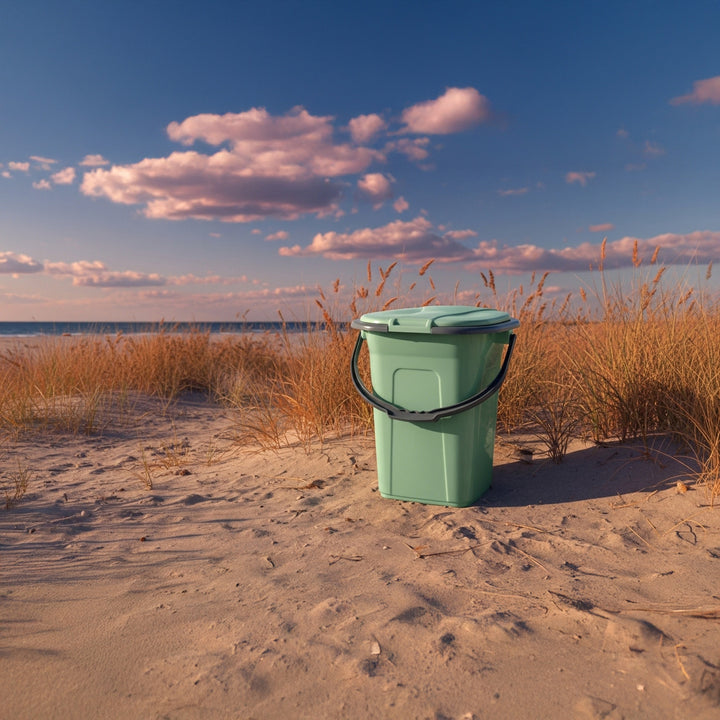 Toaleta turystyczna GreenBlue GB320GG zielono-szara