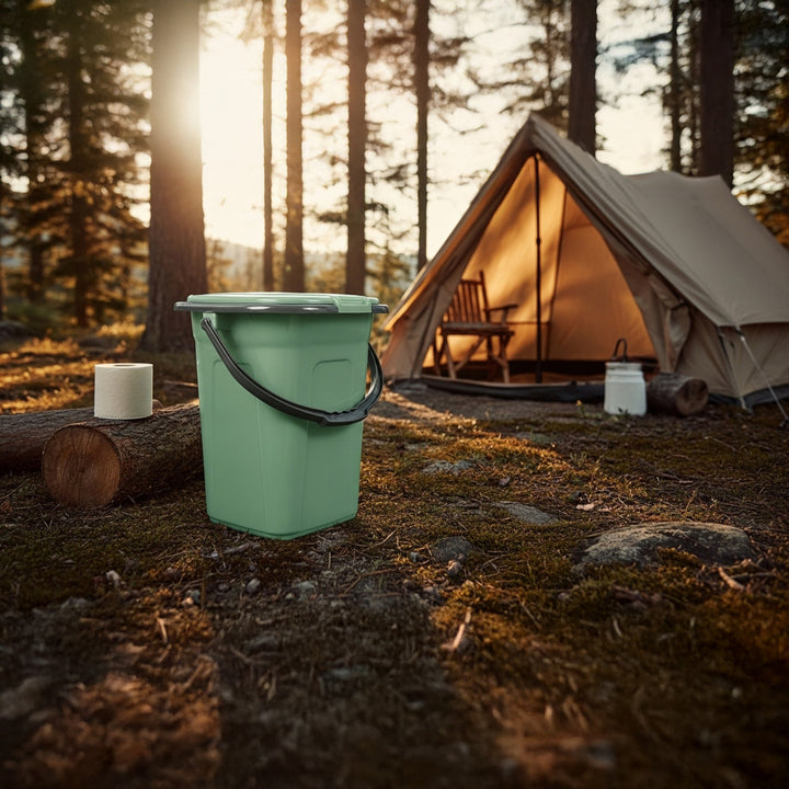 Toaleta turystyczna GreenBlue GB320GG zielono-szara