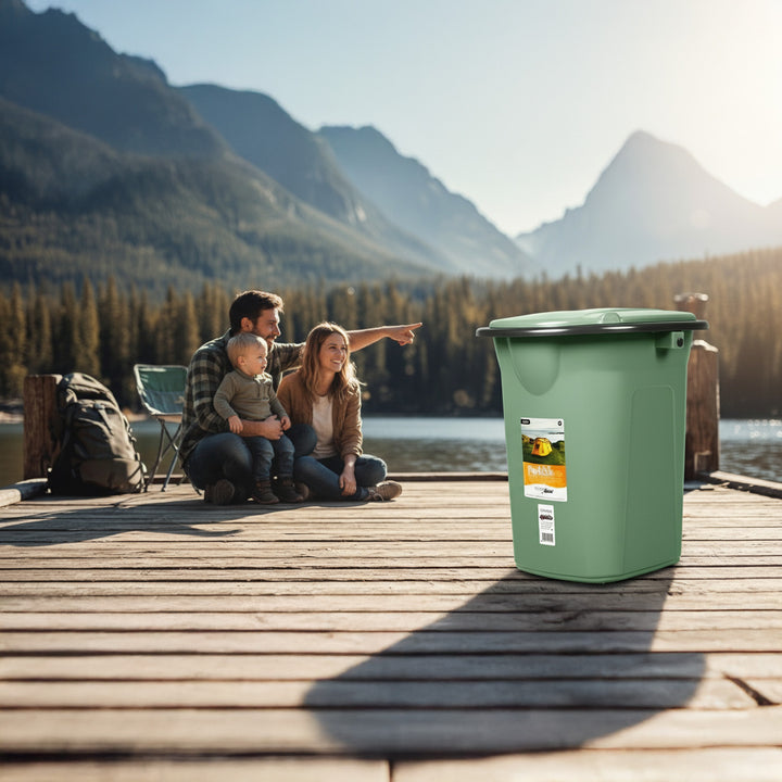 Toaleta turystyczna GreenBlue GB320GG zielono-szara