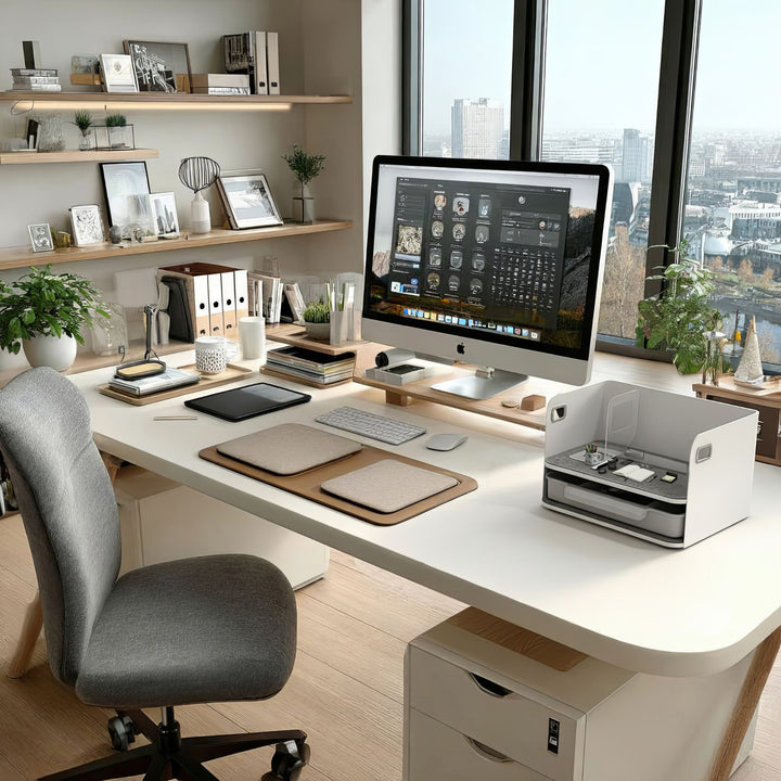 Ergo Office ER-440 Organizer na biurko z szufladą i półką do 10kg ER-440