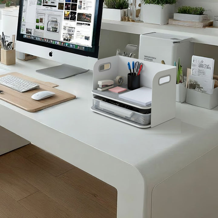 Ergo Office ER-440 Organizer na biurko z szufladą i półką do 10kg ER-440