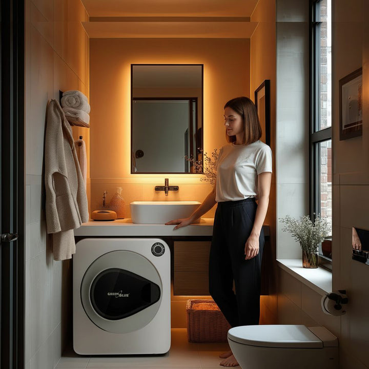 Suszarka elektryczna bębnowa do ubrań GreenBlue, 3kg wsad, GB405