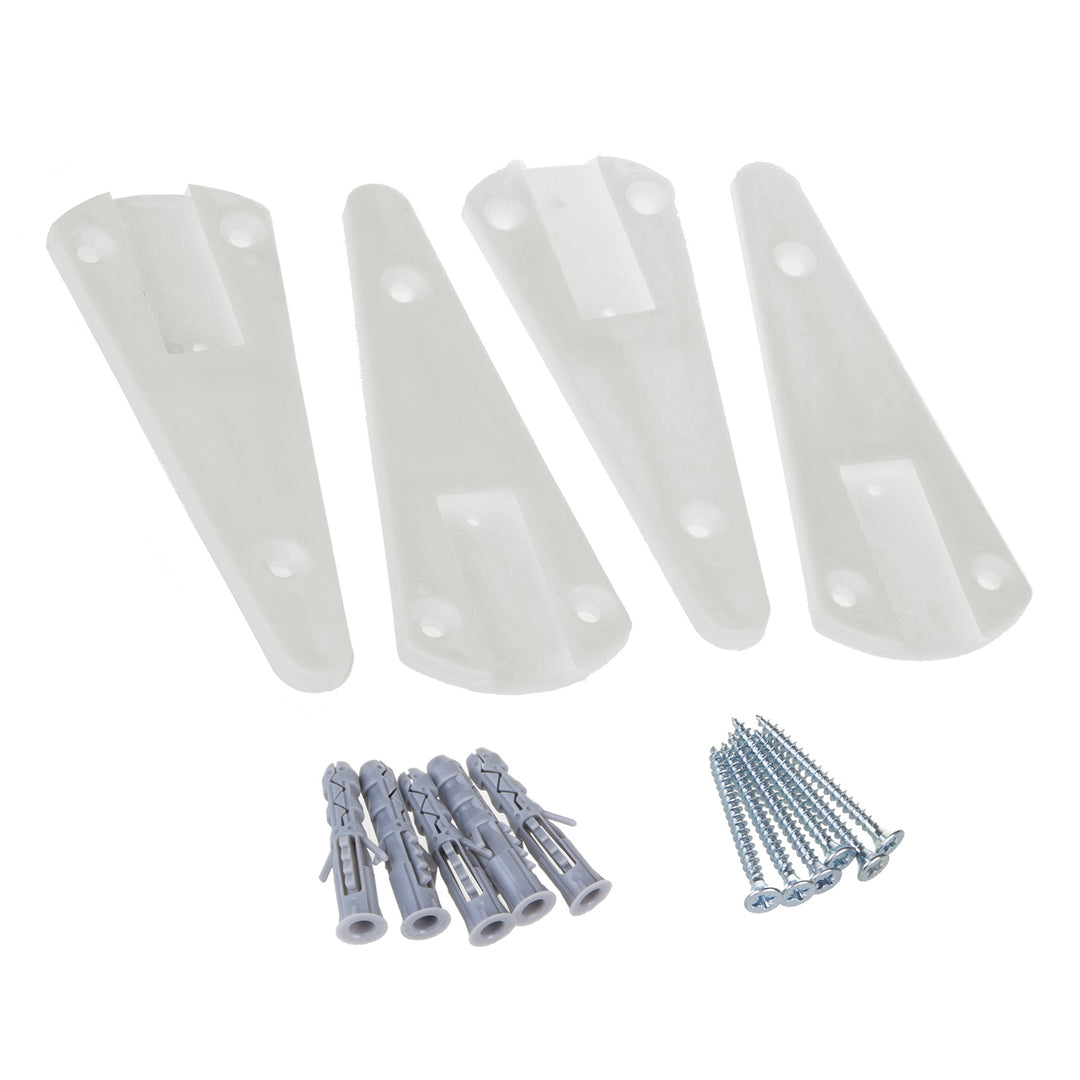 Suszarka na pranie i ręczniki, harmonijkowa biała 70 cm