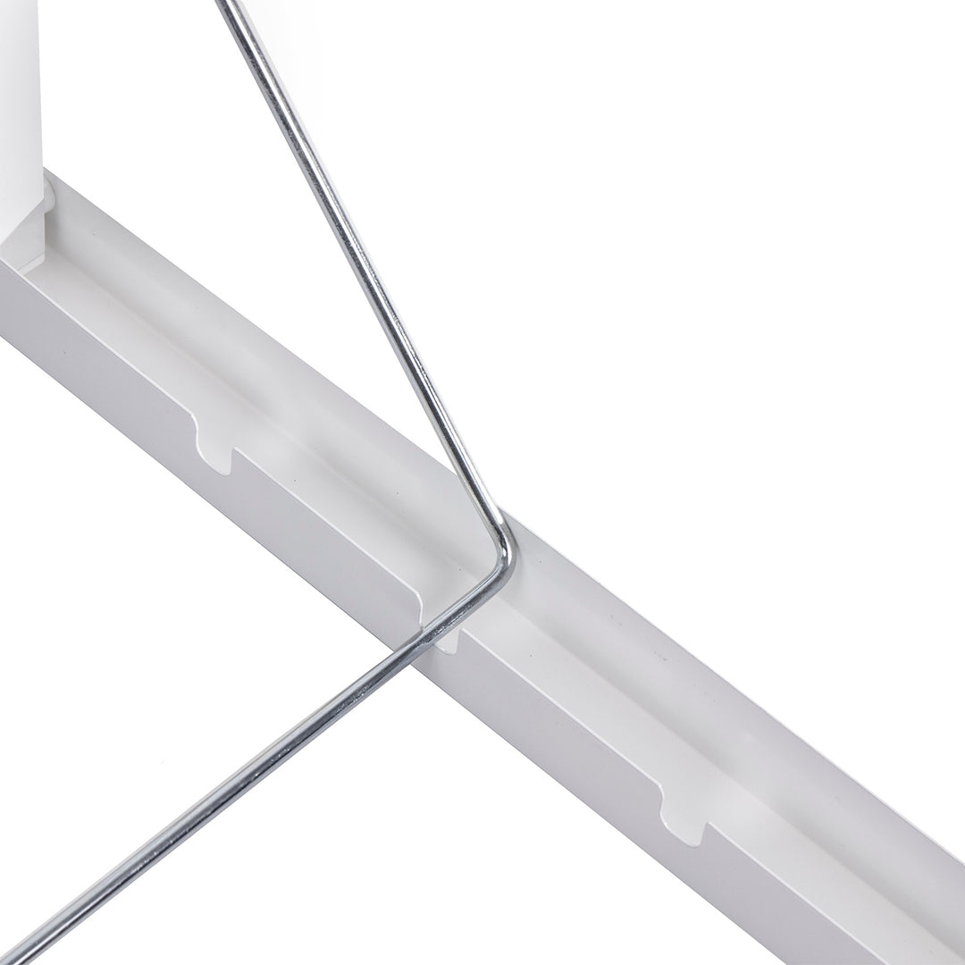 Suszarka łazienkowa składana mocowana do ściany. Majka 80 cm biała