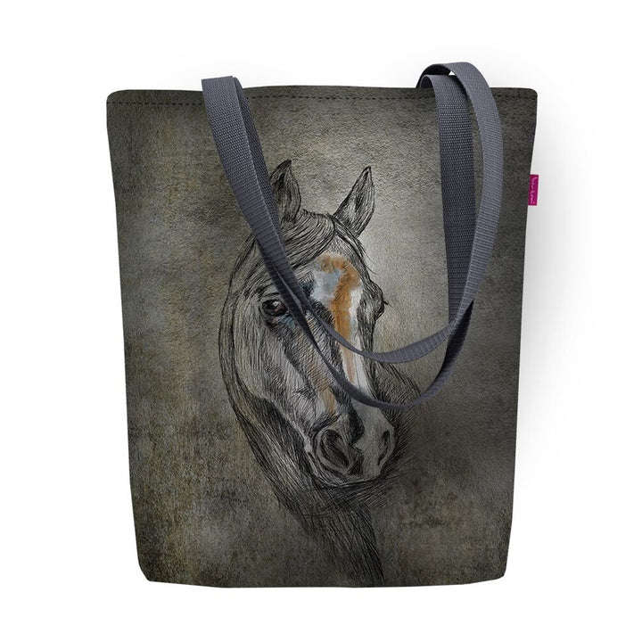 Torba płócienna na ramię, zamek błyskawiczny, wymiary 36x40cm, wzór nadruku Lord