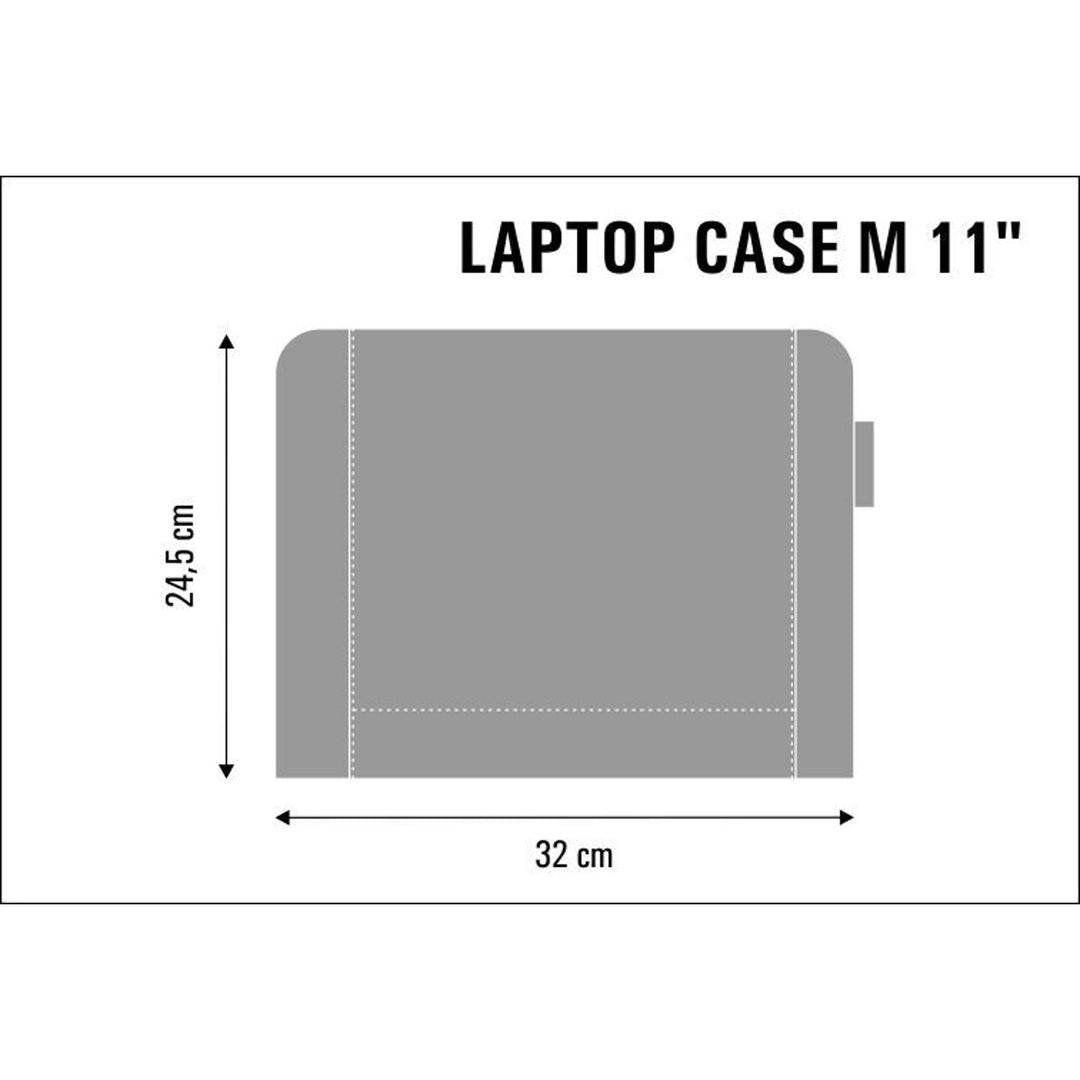Etui na laptopa notebooka o przekątnej 11'', wykonane z ekologicznego filcu, wzór nadruku Cube