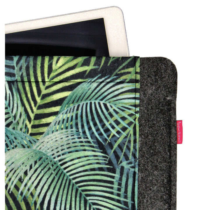 Etui na laptopa notebooka o przekątnej 11'', wykonane z ekologicznego filcu, wzór nadruku Mallorca