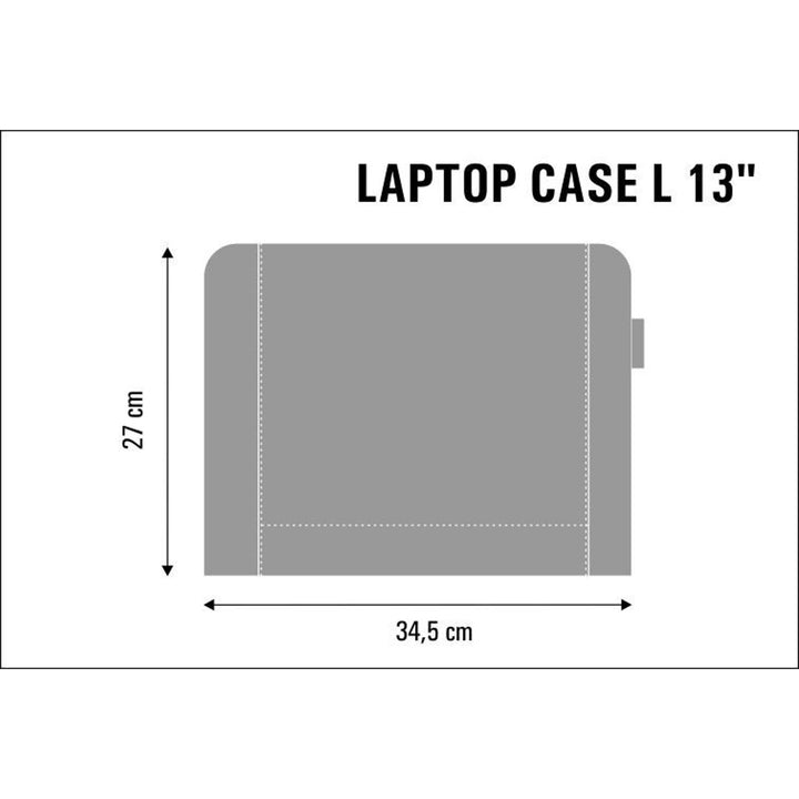 Etui na laptopa notebooka o przekątnej 13'', wykonane z ekologicznego filcu, wzór nadruku Cube