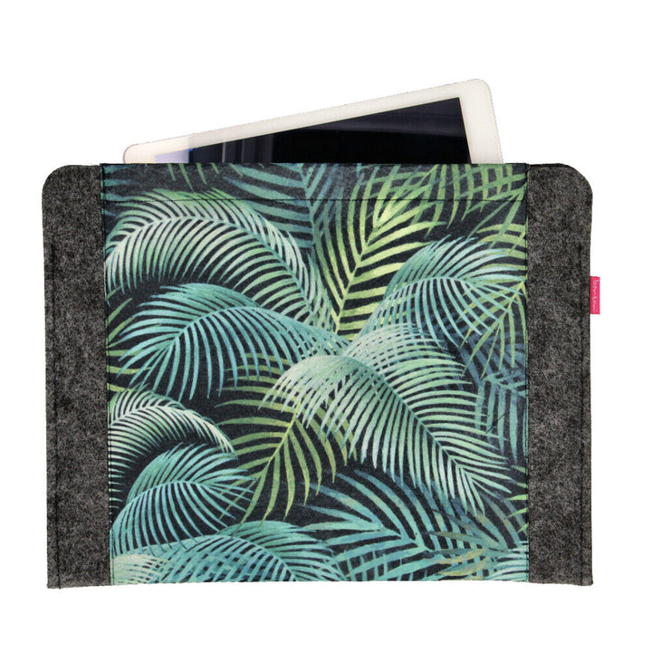 Etui na laptopa notebooka o przekątnej 13'', wykonane z ekologicznego filcu, wzór nadruku Mallorca