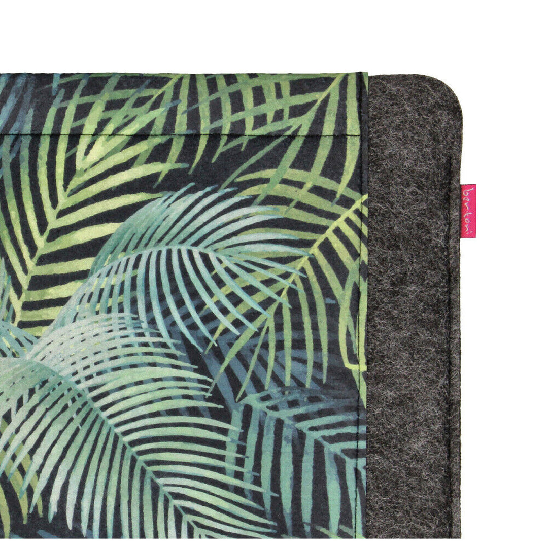 Etui na laptopa notebooka o przekątnej 15'', wykonane z ekologicznego filcu, wzór nadruku Mallorca