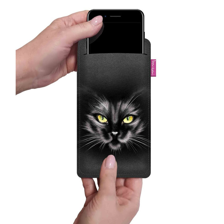 Filcowy pokrowiec na telefon komórkowy Etui na telefon komórkowy 105x175 mm Pokrowiec ochronny Nero