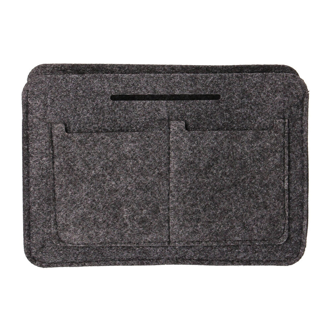 Organizer do torebek Premium, filcowy, kolor antracyt