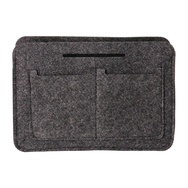 Organizer do torebek Premium, filcowy, kolor antracyt