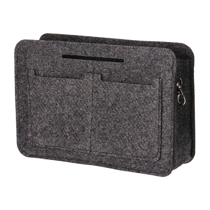 Organizer do torebek Premium, filcowy, kolor antracyt
