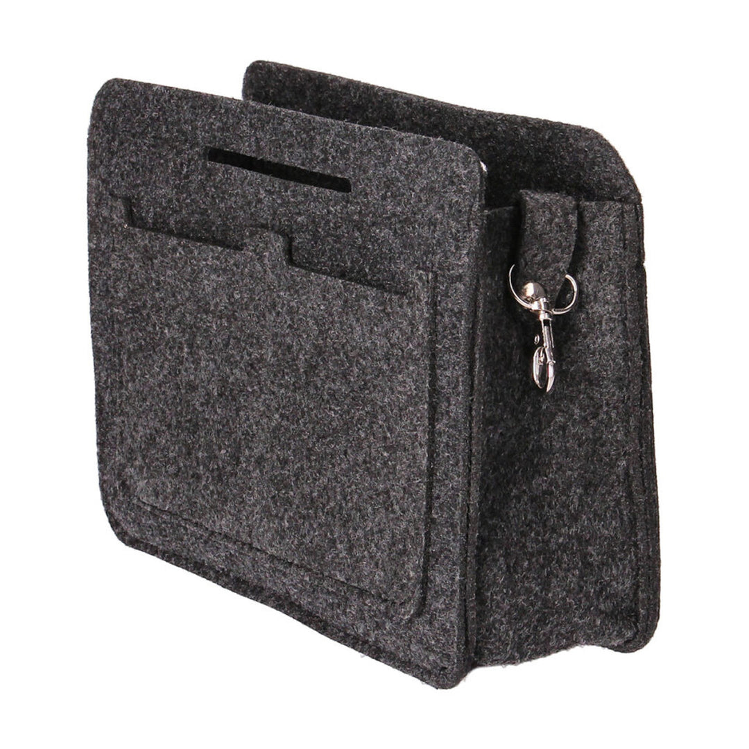 Organizer do torebek Premium, filcowy, kolor antracyt