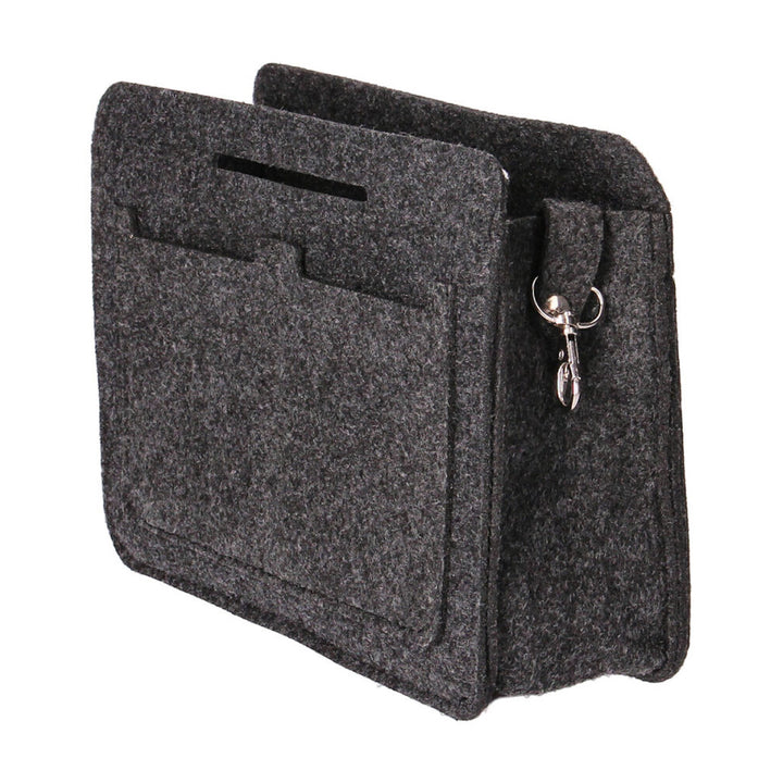 Organizer do torebek Premium, filcowy, kolor antracyt