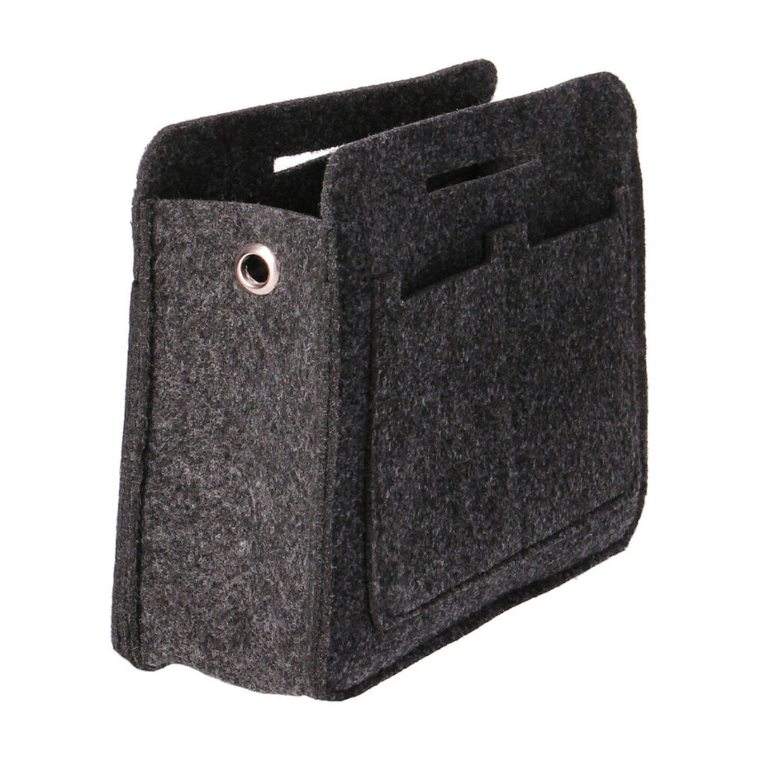 Organizer do torebek Premium, filcowy, kolor antracyt