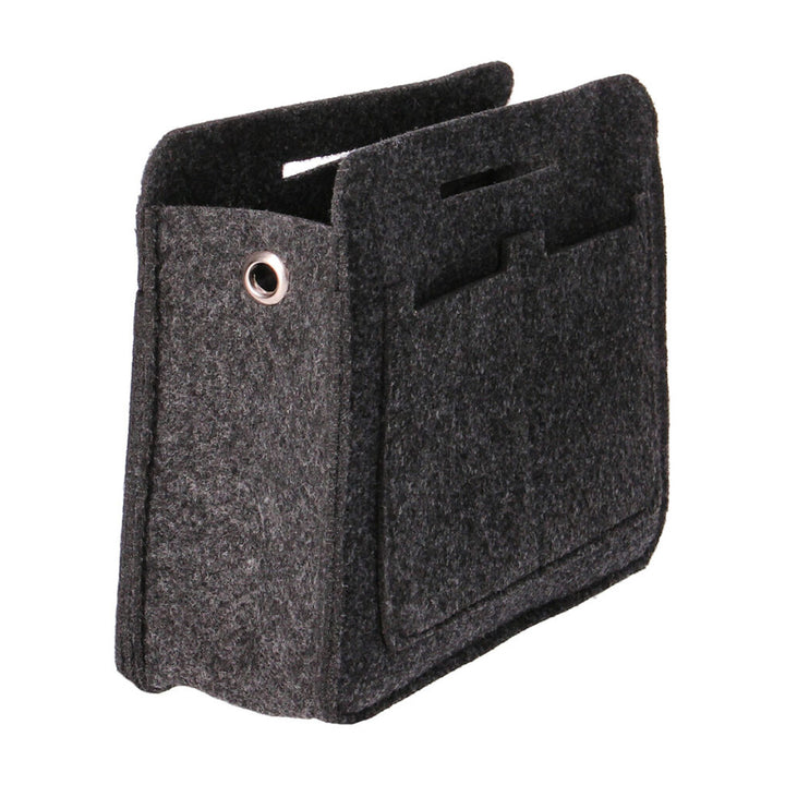 Organizer do torebek Premium, filcowy, kolor antracyt