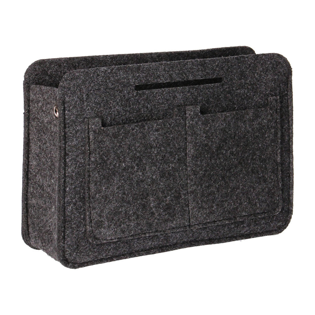 Organizer do torebek Premium, filcowy, kolor antracyt