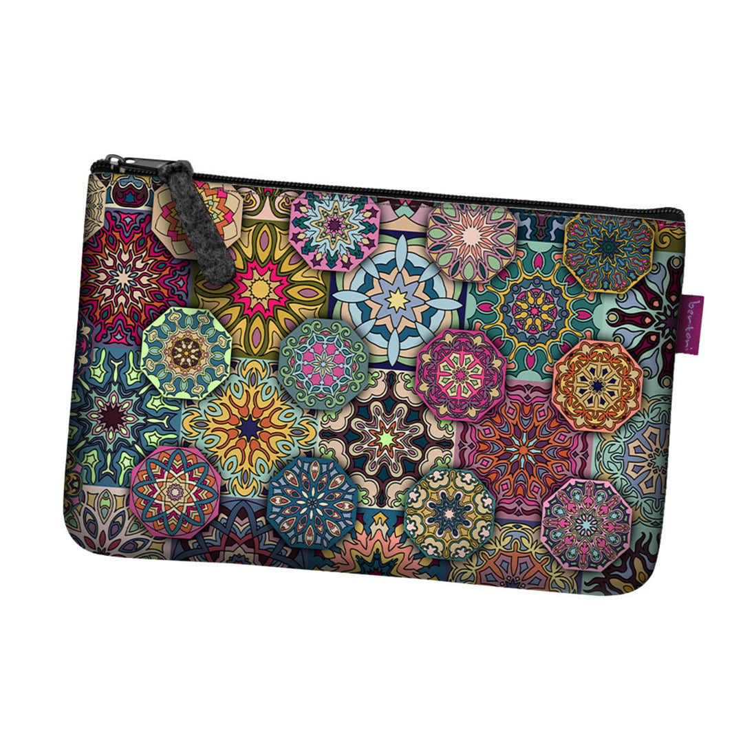 Filcowa torba organizatorska Toiletry Bag z zamkiem błyskawicznym Cosmetic Bag for Make-Up Organizer Valencia