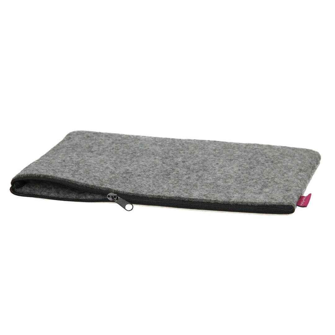 Filcowa torba organizator Toiletry Bag with Zipper Cosmetic Bag for Make-Up Organiser Fly Away