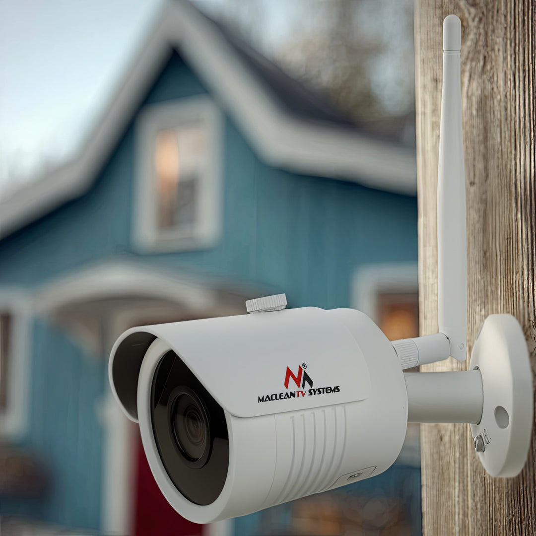 Kamera sieciowa IP IPC WiFi 5MPx zewnętrzna Maclean, tubowa, CMOS 1/2.5", H.264/H.264+/H.265/H.265+/JPEG/AVI, Onvif, MCTV-516