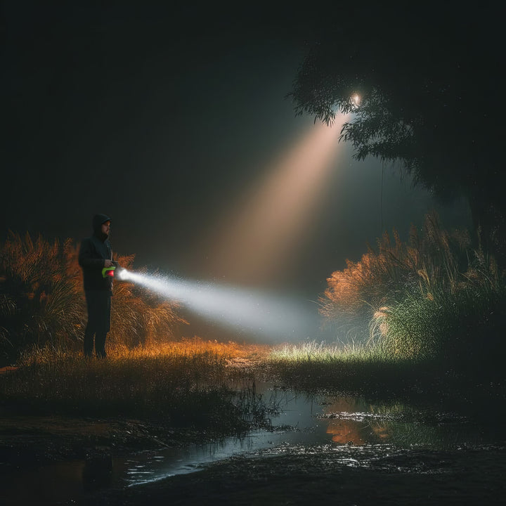 Latarka LED 3w1 Maclean, funkcja powerbanku, 3 tryby świecenia, 5W XM-L-T6, Cold White 6500K, 3,7V 3x18650, 4500mAh, MCE345