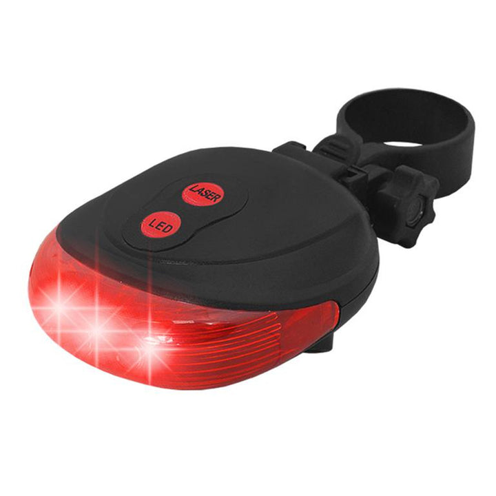 Lampa rowerowa tylna z laserem LTC LXRO03 1W IPX20