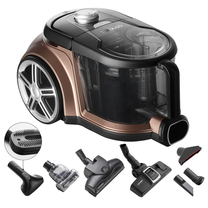 Odkurzacz Concept, bezworkowy, 800W, Filtr HEPA 13, 4A Pet Expert Radical VP5240