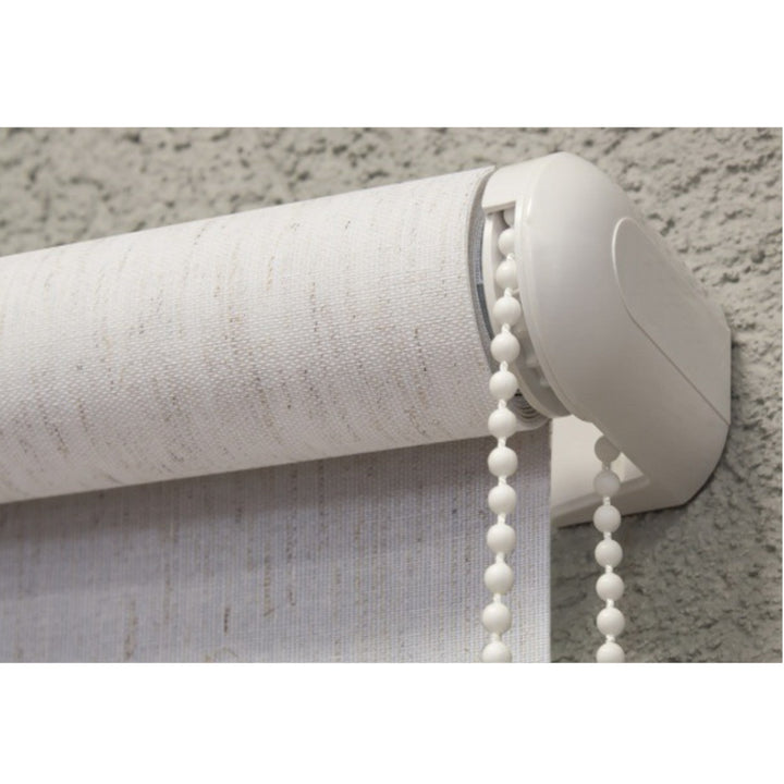 MECHANIZM DO ROLETY WOLNOWISZĄCEJ fi25 BIAŁY - KOMPLET