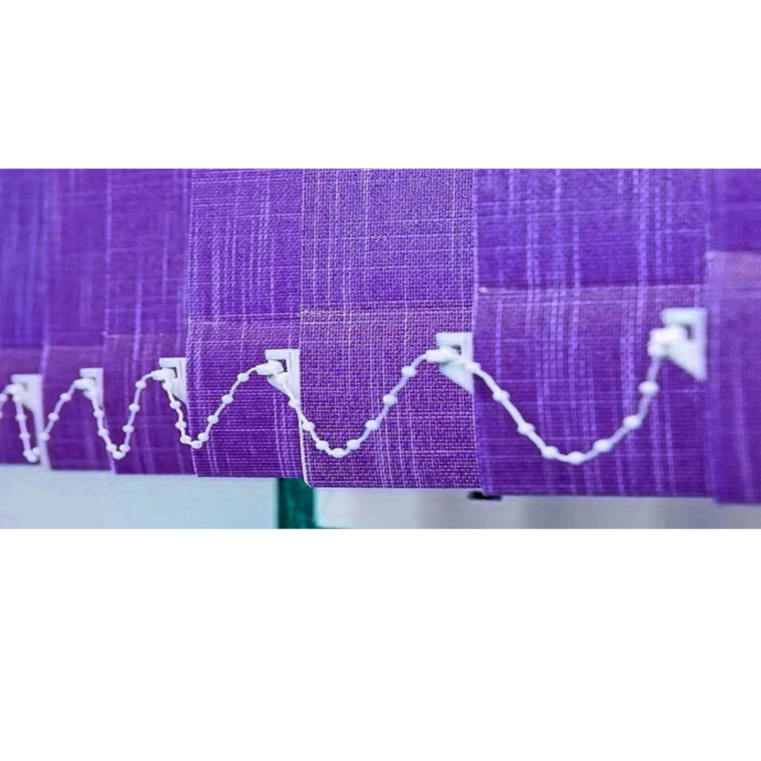 Obciążnik pasów 127 mm do żaluzji pionowych biały - 10 sztuk