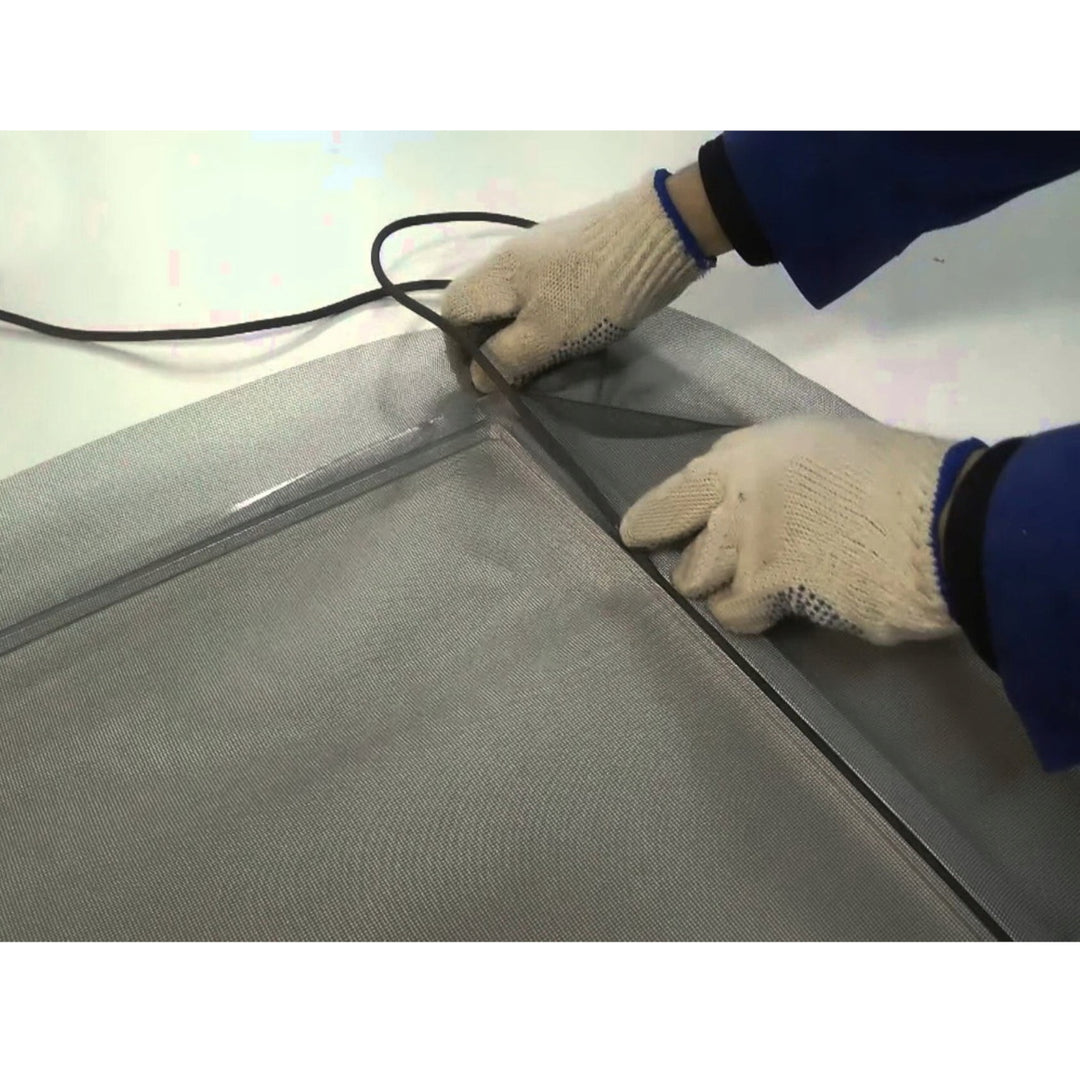 Uszczelka gumowa 4,2 mm do moskitier czarna (rolka 200 mb )