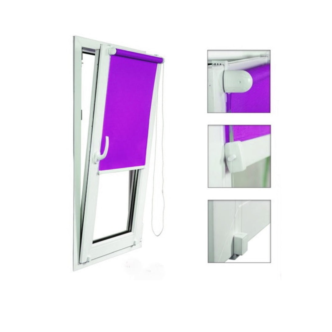 MECHANIZM ŁAŃCUSZKOWY fi17  ROLETY MINI Z ŻYŁKĄ BIAŁY