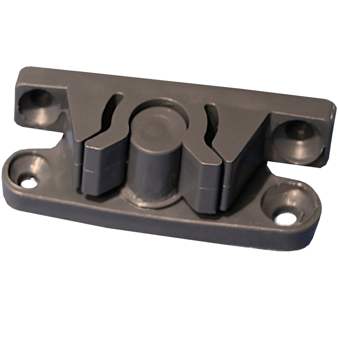 Uchwyt - zatrzask do drzwi moskitier mebli - antracyt ( opak - 10 szt )