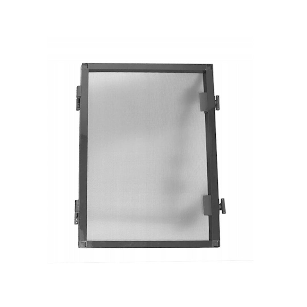 Uchwyt - zatrzask do drzwi moskitier mebli - antracyt ( opak - 10 szt )