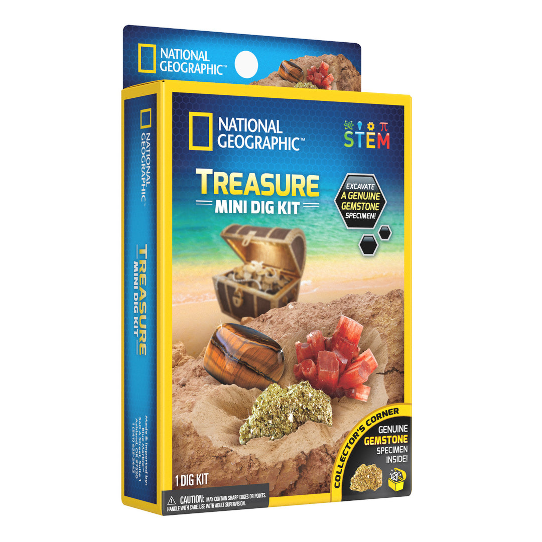 Zestaw National Geographic - Skrzynia ze skarbami (Impulse Treasure Mini Dig Kit)