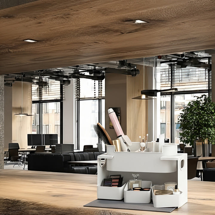 Organizer pojemnik uniwersalny na przybory kosmetyczne i kosmetyki Maclean, 8kg, 367x150x220mm, MC-479