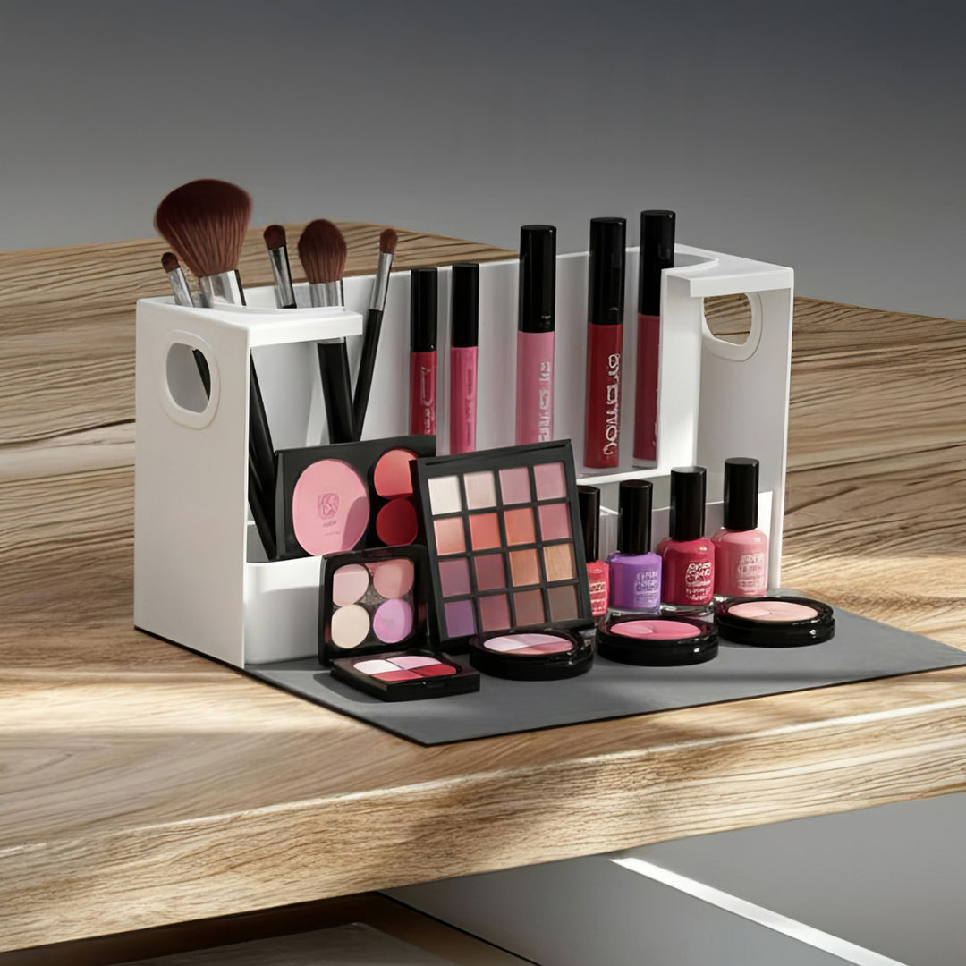 Organizer pojemnik uniwersalny na przybory kosmetyczne i kosmetyki Maclean, 8kg, 367x150x220mm, MC-479