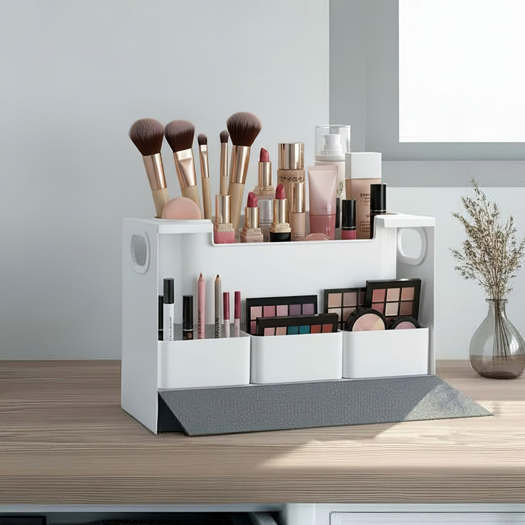 Organizer pojemnik uniwersalny na przybory kosmetyczne i kosmetyki Maclean, 8kg, 367x150x220mm, MC-479