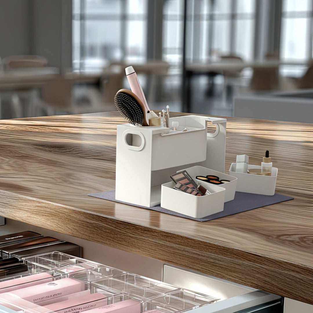 Organizer pojemnik uniwersalny na przybory kosmetyczne i kosmetyki Maclean, 8kg, 367x150x220mm, MC-479