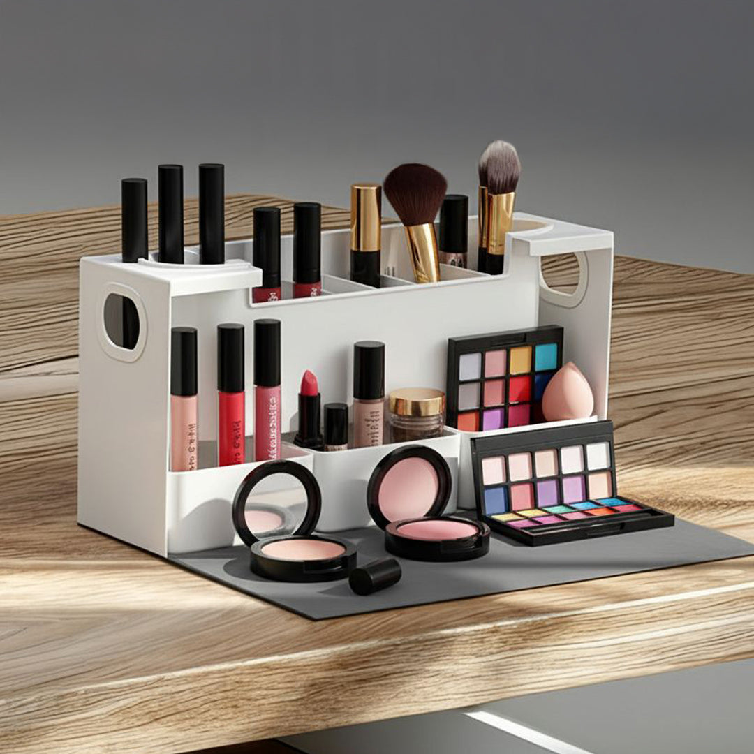 Organizer pojemnik uniwersalny na przybory kosmetyczne i kosmetyki Maclean, 8kg, 367x150x220mm, MC-479