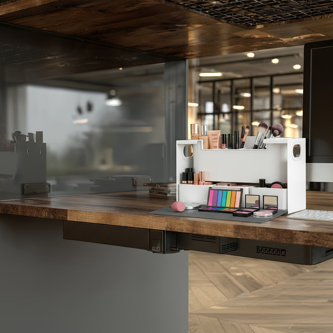 Organizer pojemnik uniwersalny na przybory kosmetyczne i kosmetyki Maclean, 8kg, 367x150x220mm, MC-479