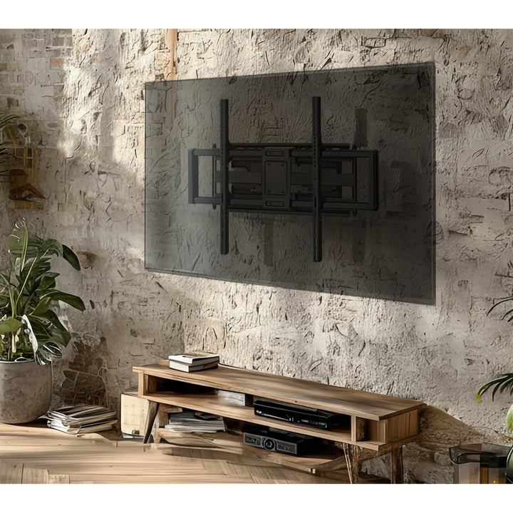 Uchwyt do TV ekonomiczny Maclean, max VESA900x600, 60-120", 120kg, czarny, MC-482